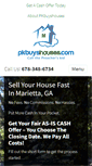 Mobile Screenshot of pkbuyshouses.com
